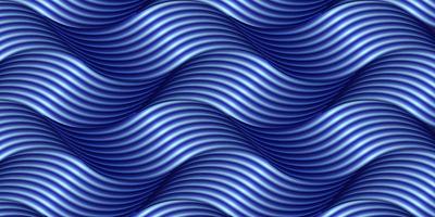 Abstract pattern of geometric waves. The effect of movement and infinity. photo