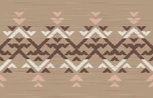 Aztec Motif Ethnic ikat art. The seamless Aztec pattern in tribal, folk embroidery, Mexican, Uzbek style. Moroccan geometric art ornament print.slubby textured design for carpet, fabric. vector