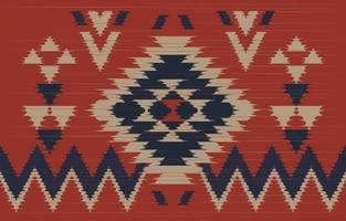 Aztec Motif Ethnic ikat art. The seamless Aztec pattern in tribal, folk embroidery, Mexican, Uzbek style. Moroccan geometric art ornament print.slubby textured design for carpet, fabric. vector