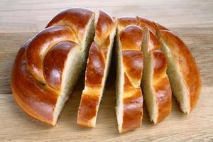 bread on a board photo