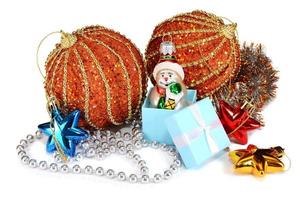 decorations for New Year and Christmas photo