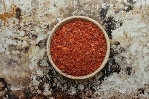 Aleppo Peppers in a Bowl photo