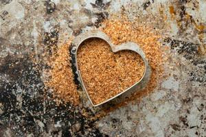 Cajun Seasoning in a Heart Shape photo