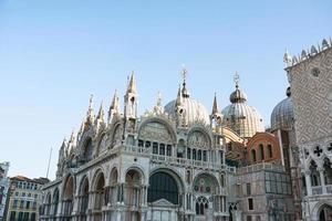 VENICE, ITALY - OCTOBER 17, 2021 View at San Marco square. photo