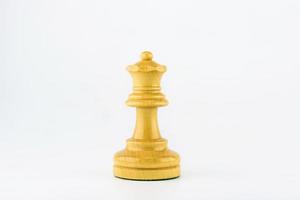 chess figure on white background photo