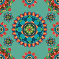Mandala Seamless Pattern vector