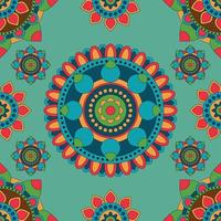 Mandala Seamless Pattern vector