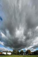 RUSHLAKE GREEN, EAST SUSSEX, UK, 2009-Storm Clouds over Rushlake Green photo