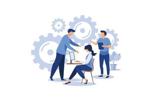 communication via the Internet, social networking,chat, video,news,messages,web site, search friends, mobile web graphics vector flat modern design illustration