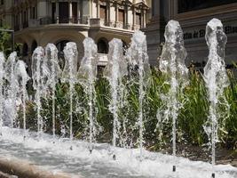 GRANADA, SPAIN, 2014.  Fountain and Monument to Ferdinand and Isabella photo