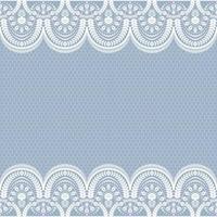 Abstract seamless lace pattern with flowers vector