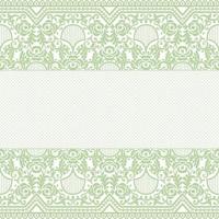Abstract seamless lace pattern with flowers vector