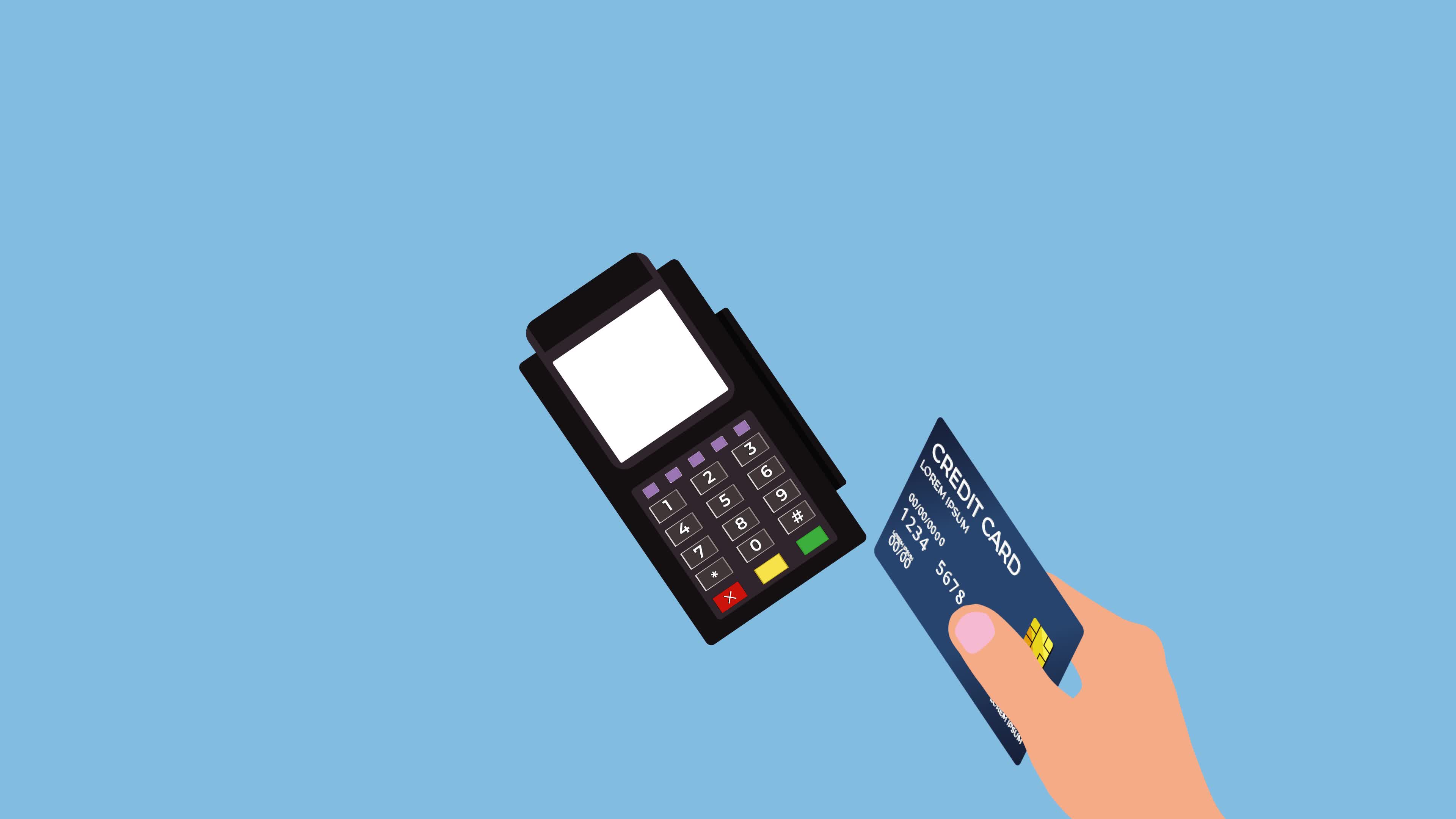 Credit Card Machine Stock Video Footage for Free Download