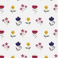 Abstract organic floral pattern background. Vector. vector