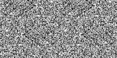 Ilustración de vector de fondo de textura de falla de píxeles de ruido de pantalla de tv.