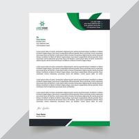 Letterhead Design Template vector