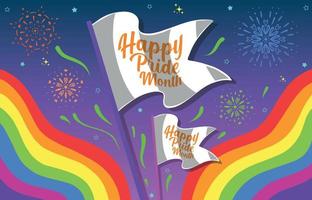 Happy Pride Month Celebration vector