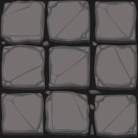 seamless old stonework texture, vector cobblestone patteren