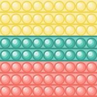 Vector bubbles seamless pattern.