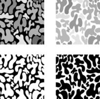 fondos abstractos sin fisuras con patrón de vaca. ilustración vectorial vector