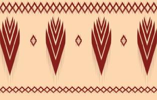 tela ikat de patrones sin fisuras estilo de bordado tradicional étnico geométrico. diseño para fondo, alfombra, estera, sarong, ropa, ilustración vectorial. vector