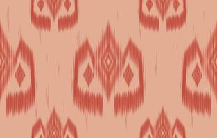 fabric ikat seamless pattern geometric ethnic traditional embroidery style.Design for background,carpet,mat,sarong,clothing,Vector illustration. vector