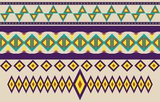 colorful Abstract african ethnic element geometric pattern design for background or wallpaper. fabric pattern vector illustration