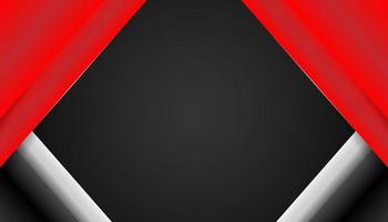 Red and black abstract background vector