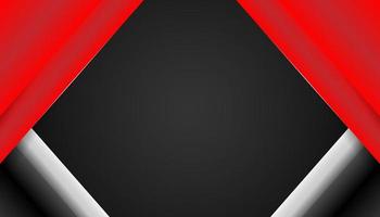 Red and black abstract background vector