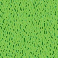 Decorative Vector Seamless Pattern with Spring Meadow Grass Texture