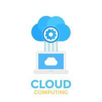 cloud computing concept vector
