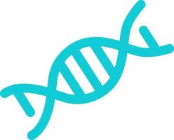 DNA ladder like structure semi flat color vector object