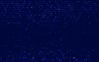 Dark BLUE vector backdrop with dots.