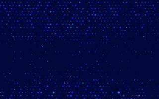 Dark BLUE vector backdrop with dots.