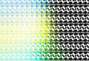 Light Green, Yellow vector backdrop with bent lines.