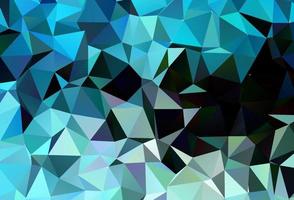 Light BLUE vector blurry triangle pattern.