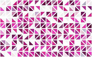 Light Pink vector seamless backdrop with lines, triangles.