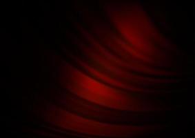Dark Red vector pattern with curved circles.