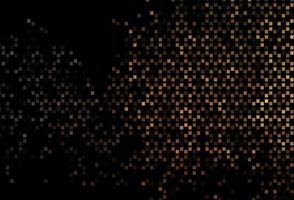 Dark Black vector pattern with crystals, rectangles.