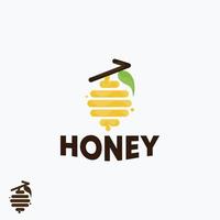 honeycomb logo icon vector isolated