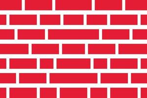 red brick background vector isolated