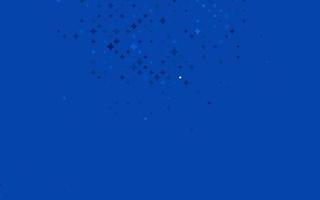 Light BLUE vector template with sky stars.
