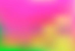 Light Pink, Green vector blurred shine abstract pattern.