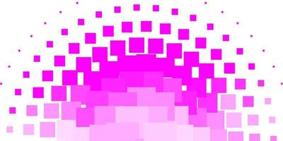 Light Pink vector texture in rectangular style.