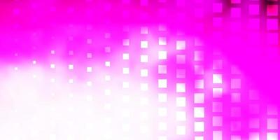 Light Pink vector background with rectangles.