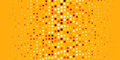 Dark Orange vector backdrop with rectangles.