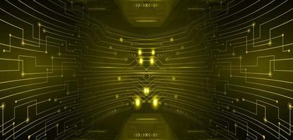 cyber circuit future technology concept background vector