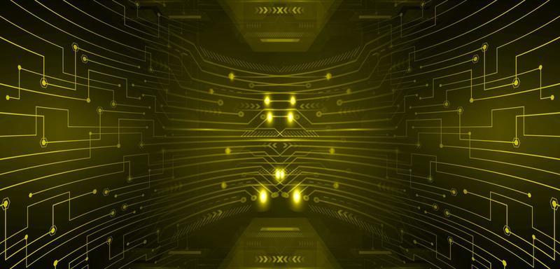 cyber circuit future technology concept background