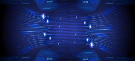 cyber circuit future technology concept background vector