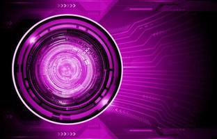 eye cyber circuit future technology concept background vector